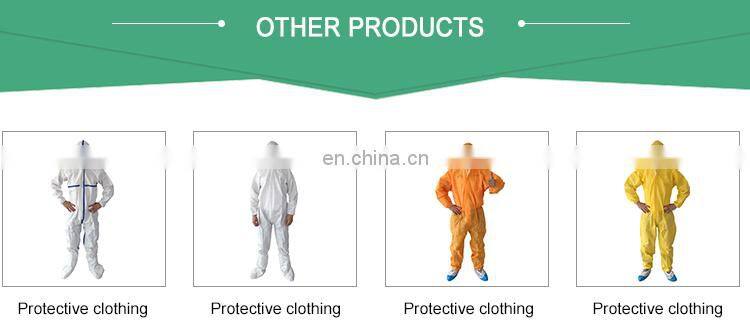Impervious Level 1 PP Isolation Gown Disposable Yellow Doctor Uniform