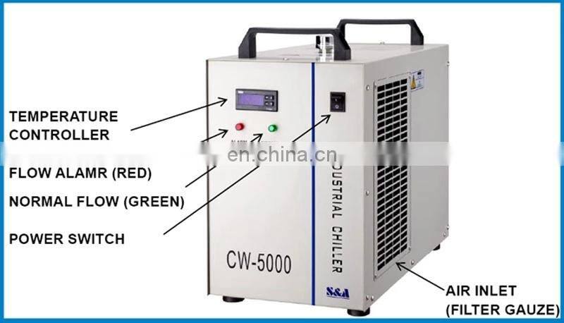 Industrial Chiller Used For Co2 Laser Cutting Machine CW-5200