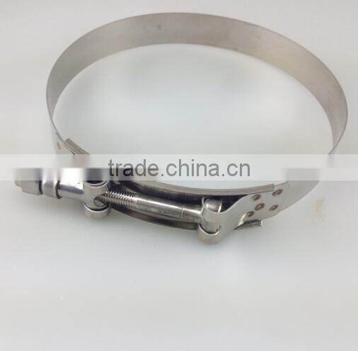 T bolt strength hose clamps