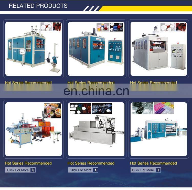 plastic plate making machine/plastic food container making machine-plastic vacuum forming machine