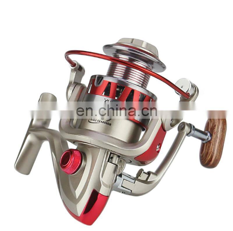 Spinning Fishing Reel 1000-7000 Series Metal Wheel 5.5:1 10BB + 1 Bearing Balls Spinning CARP FISHING REEL