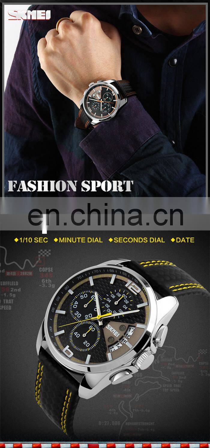 Most popular products water resistant men business classic quartz watch #9106