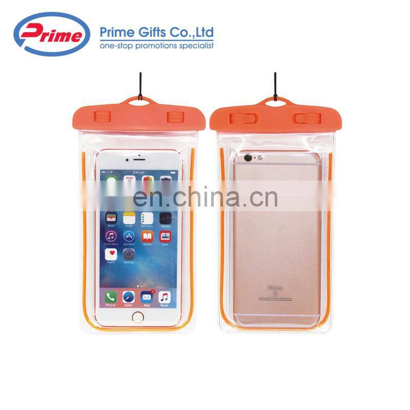 Wholesale Universal Glow in Dark Waterproof Phone Case