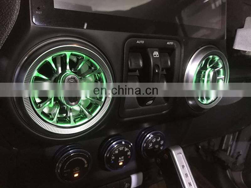 Air Conditioning Outlet Vent Light for Jeep Wrangler JK 2011-2017 4x4 Accessories Ambient Light