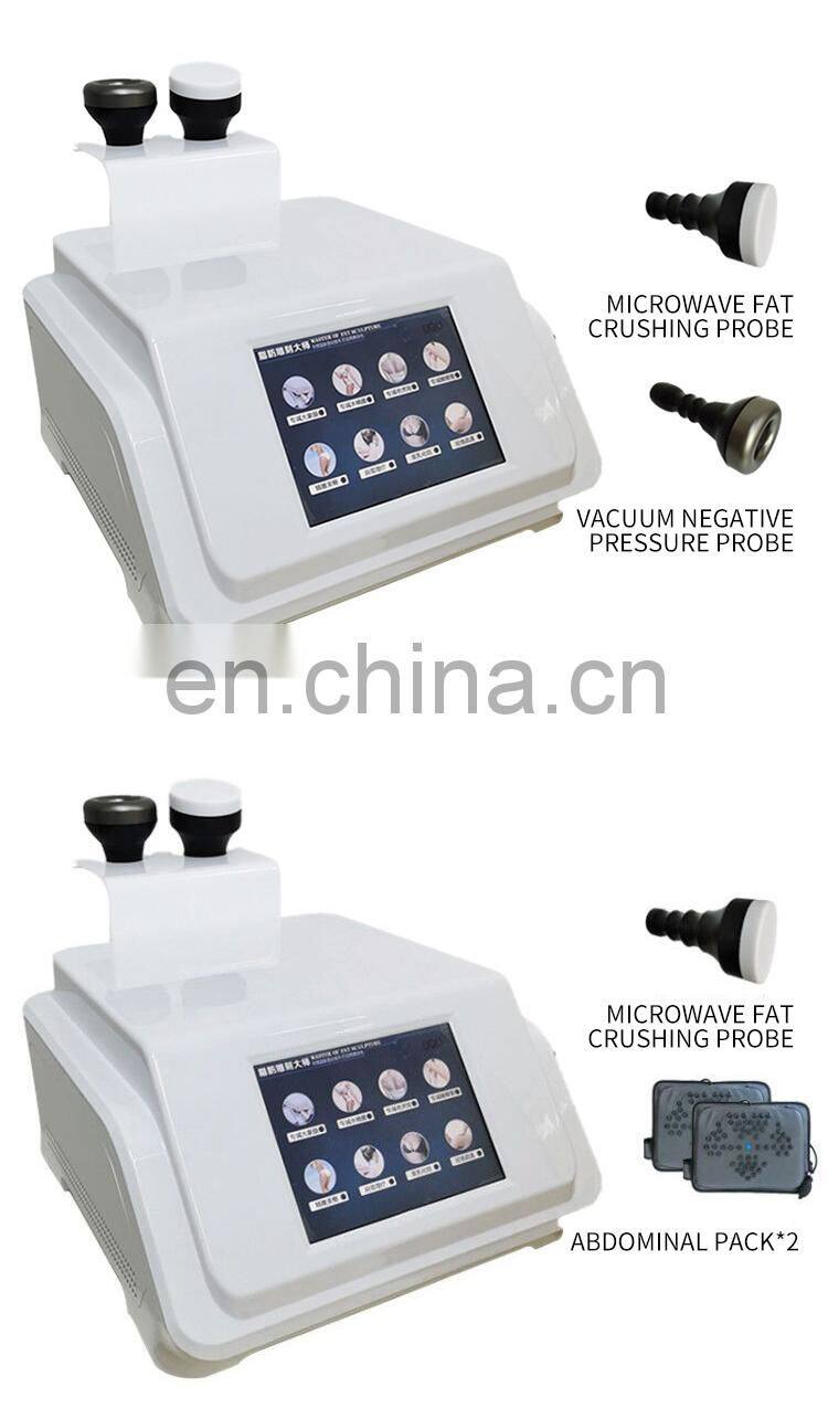 Professional RF+Vacuum Lifting Firming Skin Body Shaping Instrument Cupping Therapy Weight Loss Body Slimming Machine