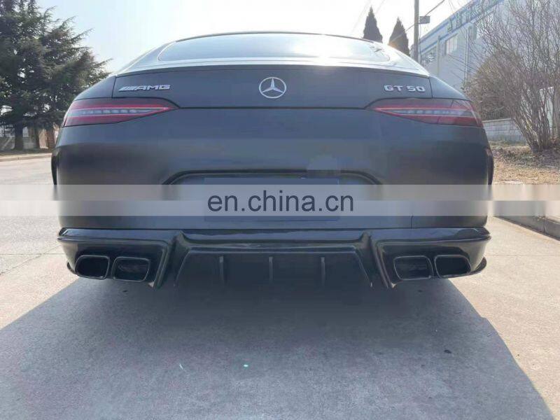 Runde Newest For Mercedes-Benz AMG GT 43 50 53 GT63S Upgrade Larte Design Body Kit Front Lip Rear Lip Spoiler Top Wing