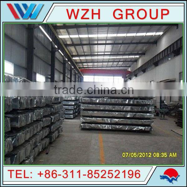 26 gauge galvanized steel sheet / corrugated iron sheets price per ton