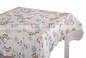 Wholesale Home Flanno Table Cloth square table floral print tablecloth