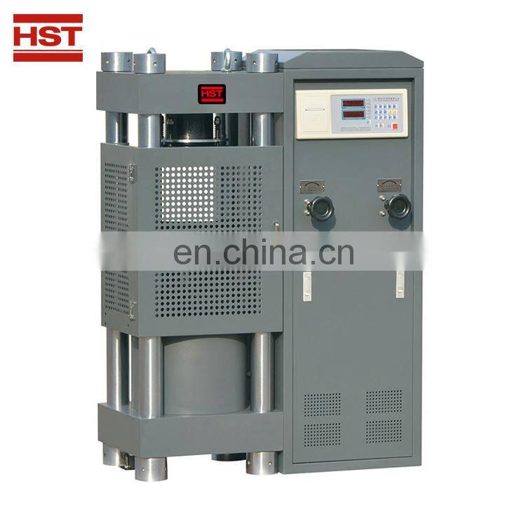 HST YES-2000 200 ton Concrete Cube Block Compression Testing Machine