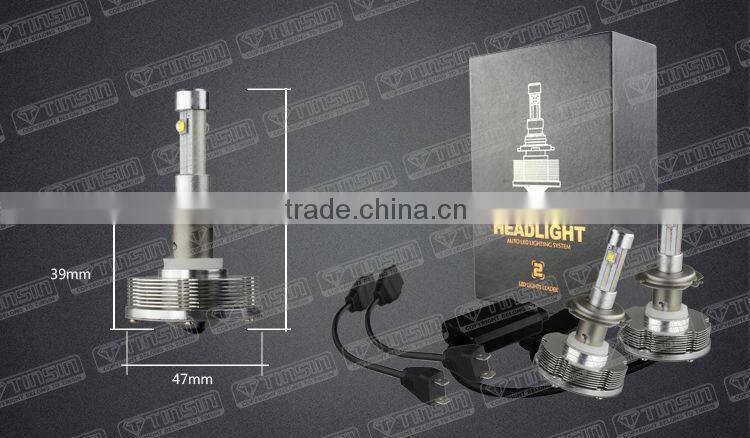 Super Bright All in one 6-32V 4800LM Hi/Lo CREE H4 LED Headlight