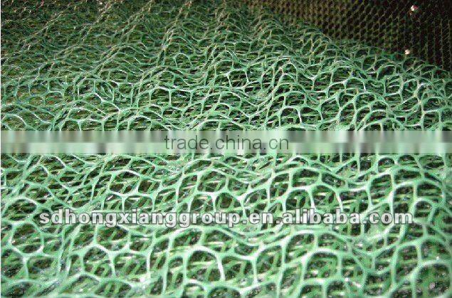 Leakdrain / composite geonet with geotextile fabric