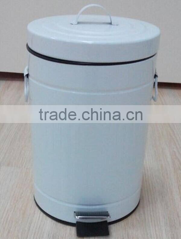 exterior foot control garbage bin trash can waste bin