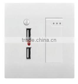 Luxurious Manufacturer Dual USB Ports Switch/USB Multi Charger/Mobile Phone Wall Charger USB