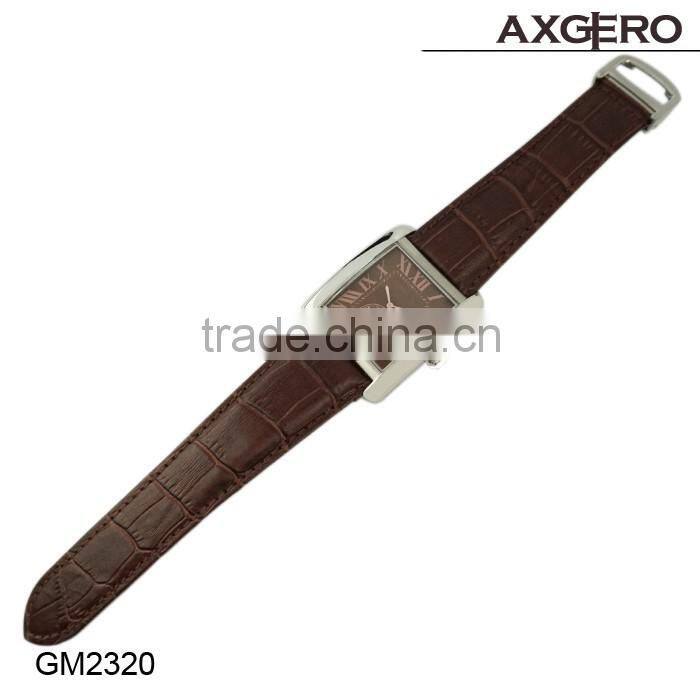 Simple design fashion wholesale stainless steel case back vintage wrist watch