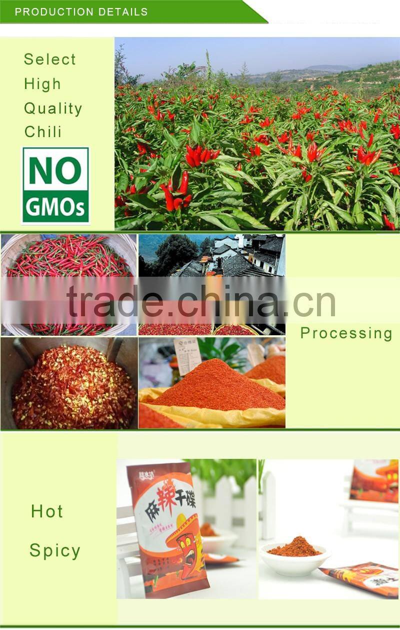 Natural organic chili powder