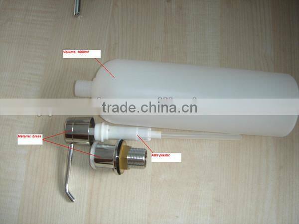 1000ml High quality plastic basin/ sink soap dispenser ZC8-1000