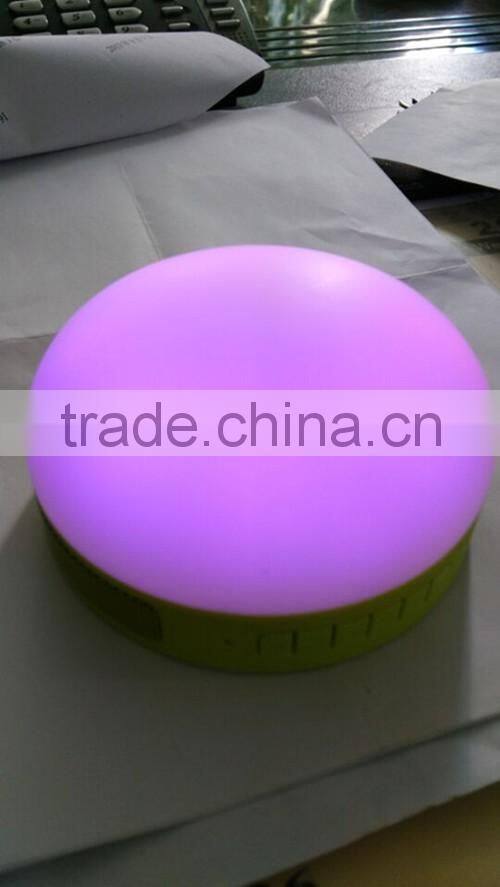 OE-1602 TF card connection changeable multi-coloured light Beautiful mini bluetooth speaker