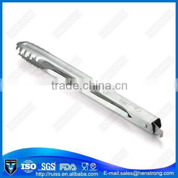 Best Selling Kitchen Gadgets Locked Stainless Steel Bread Tong