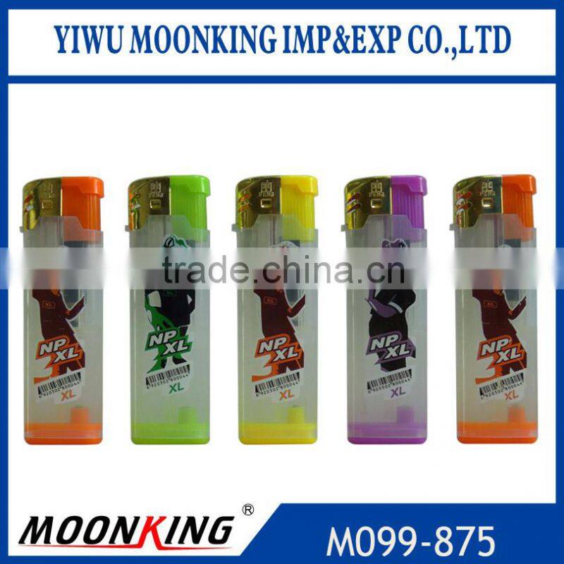 hot sale electronic flame cigarette smoking lighter with customized logo print