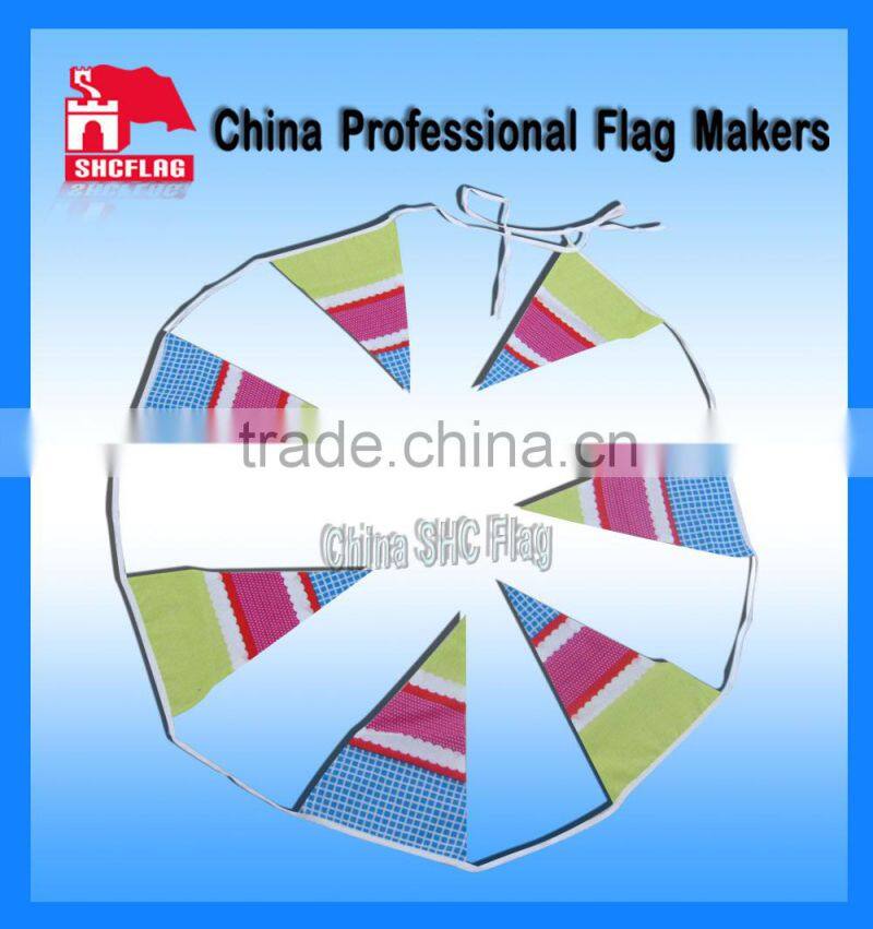 outdoor decorate triangle bunting flag