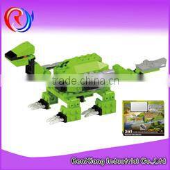 Plastic building blocks big dinosaur toy