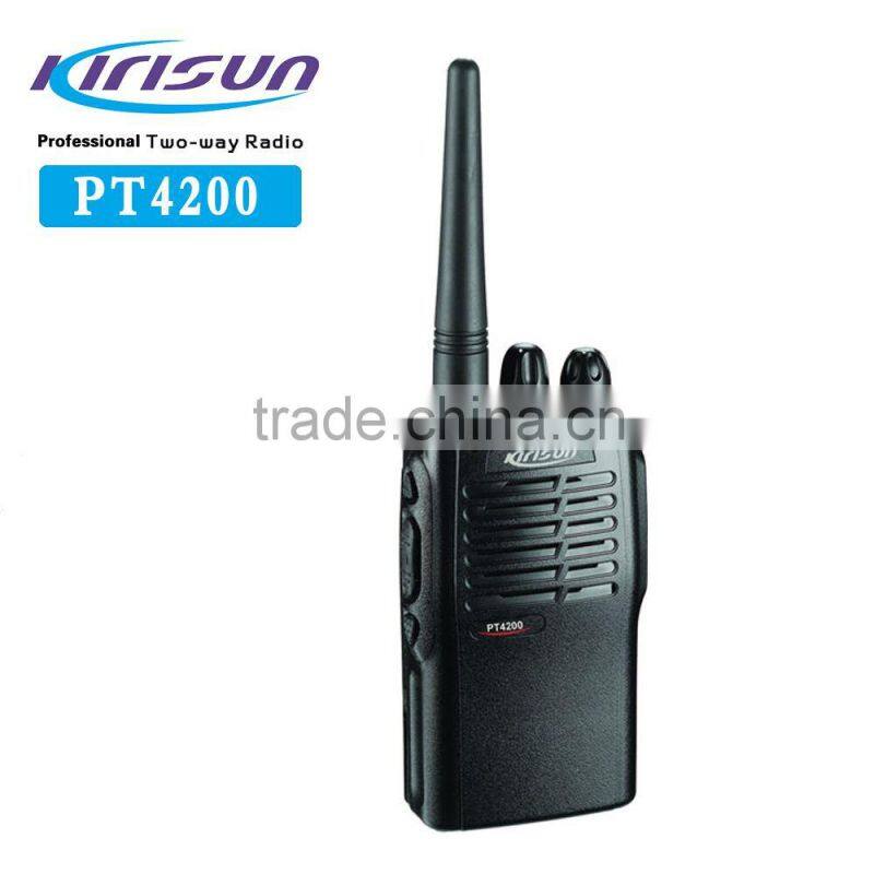 KIRISUN PT4200 5/4w Output Power 16Ch Handheld Professional Radio FM Transmitter