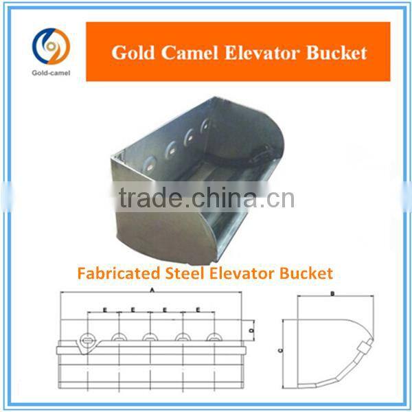 D type grain elevator bucket