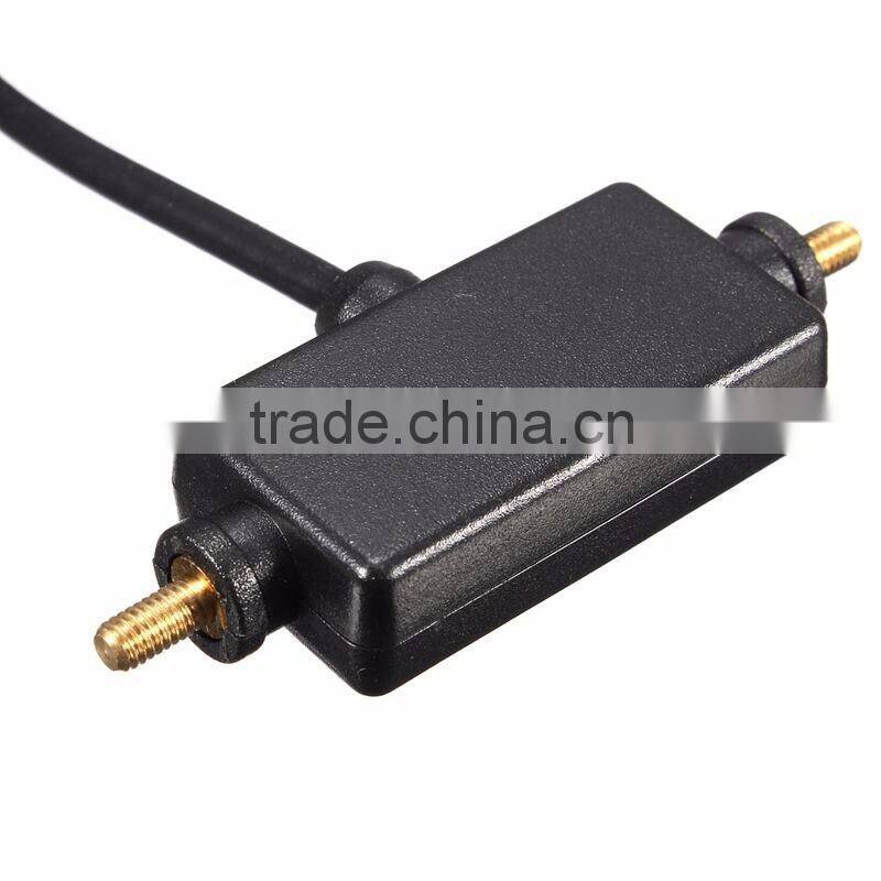 Brand new digital car radio tv antenna outdoor uhf vhf Aerial Connector with Amplifier Power antenna