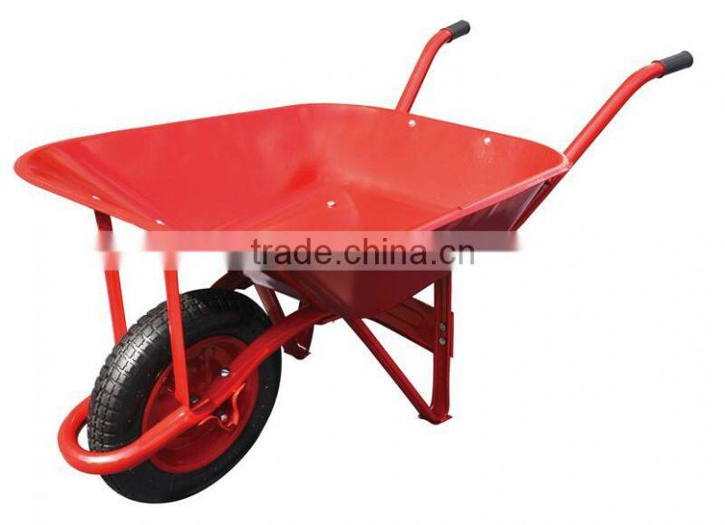 stable structure heavy work stainless steel 2 wheel cart and wheelbarrow