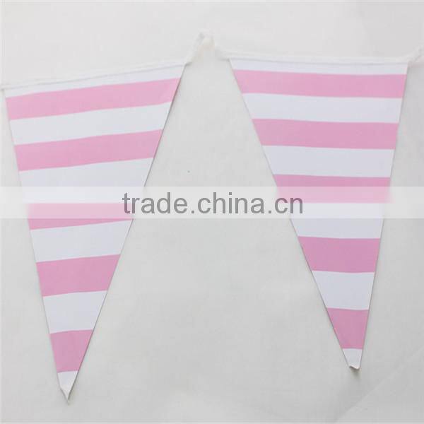 triangle bunting flag/paper bunting /hanging triangle flag