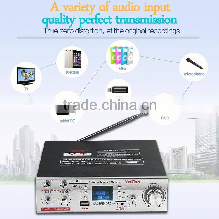 beverage mixer and dispenser YT-F6 with Karaoke support FM/MIC/TF/USB