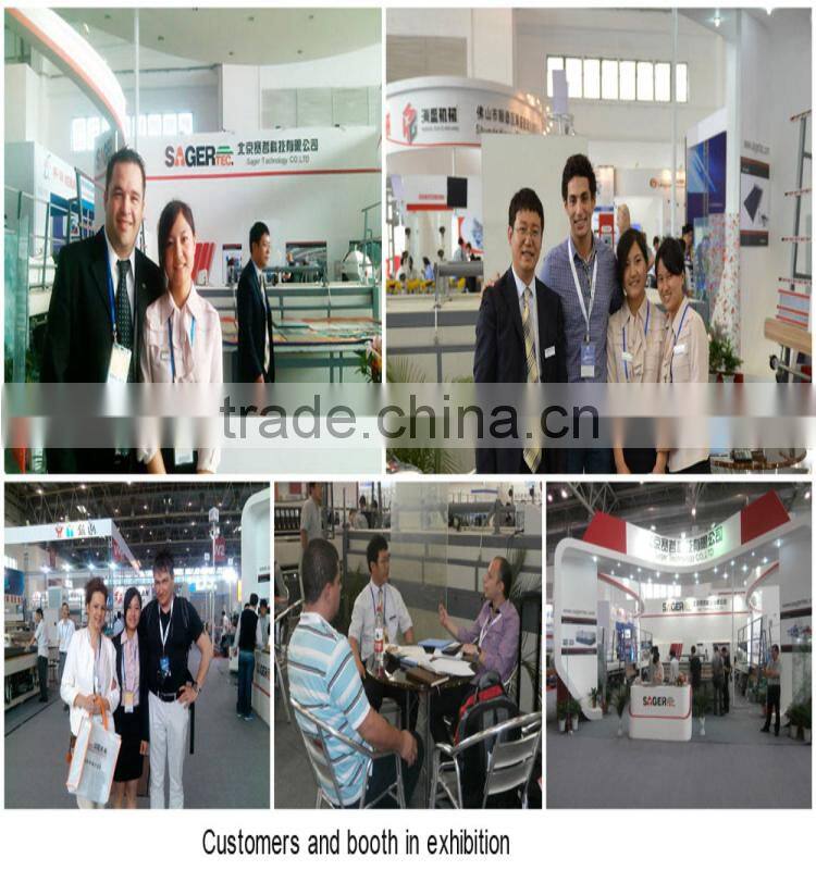 High quality Vertical automatic glass sandblasting machine