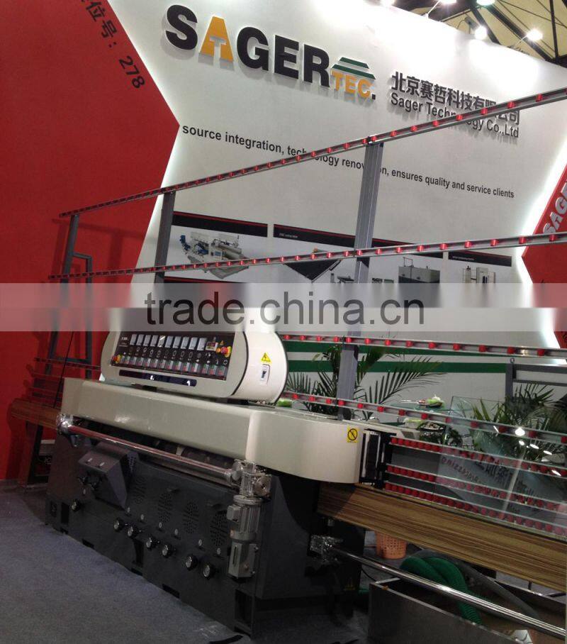 2015 China Hot Sale CNC Automatic Glass Straight Line Edging Machine