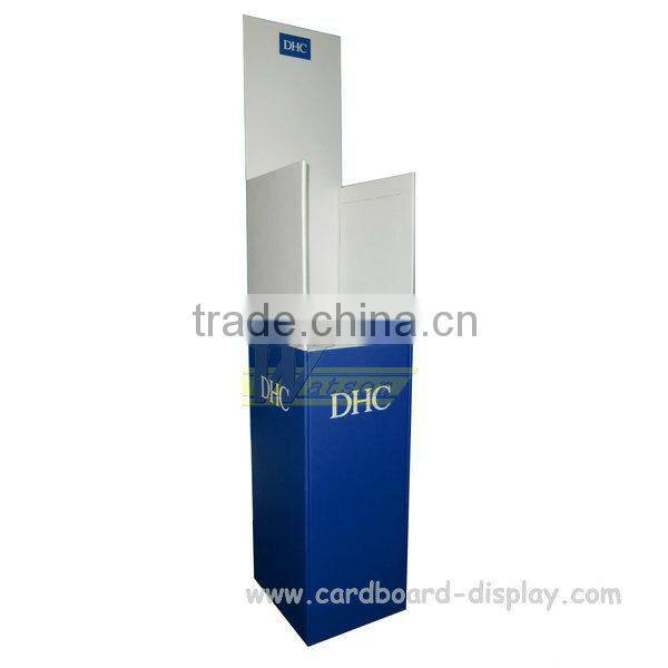 cardboard display floor stand for cosmetic retails