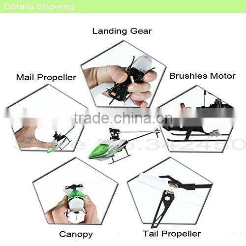 WLtoys V930 4CH 2.4G Remote Control Toys Brushless Flybarless 6-axis gyro RC Helicopter for Beginner VS V911 V912 V913 (280835)