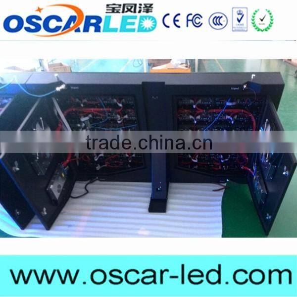 Factory supply Football/soccer stadium project standing led advertising display