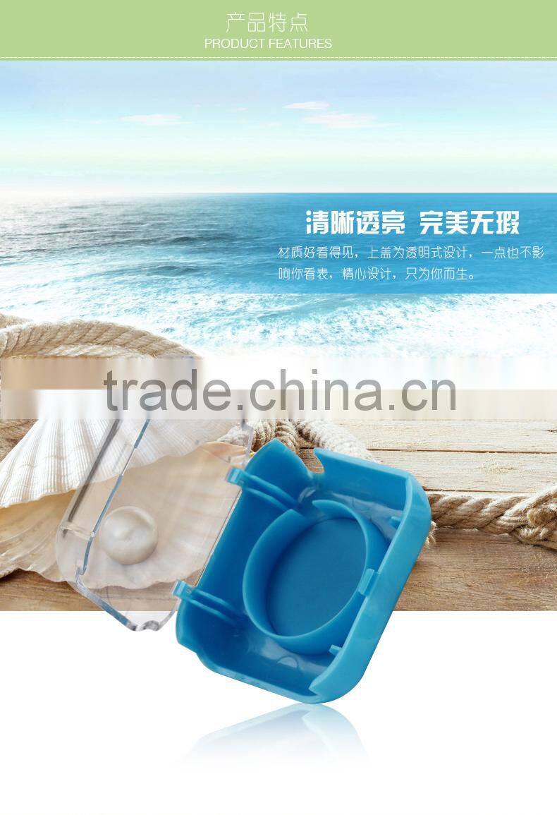 Clear Cover Case Protecter PC Charging Protecter film for Apple Watch For iwatch 38mm 42mm MT-4328