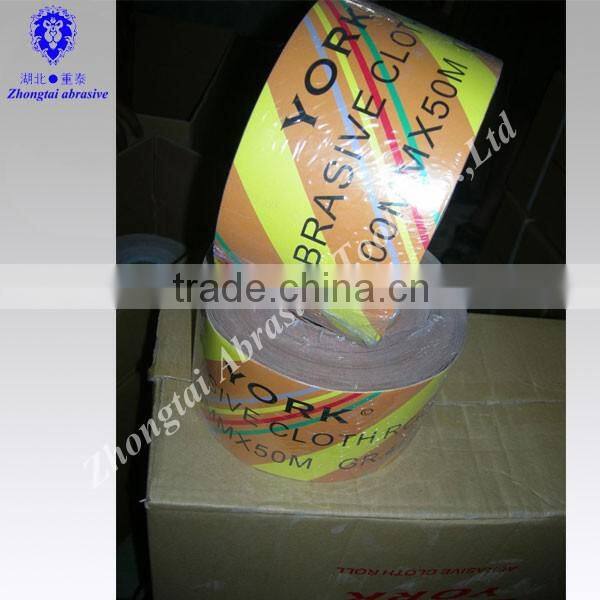 Factory supply aluminium oxide abrasive cloth roll
