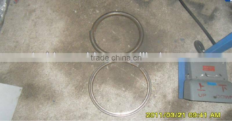 Steel ring bending machinery W24Y tube ring bender machinery