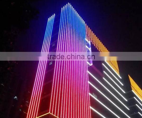 PVC plastic housing color changing rgb led neon flexible tube