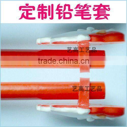 Lovely 3D teddy silica gel spoon cover