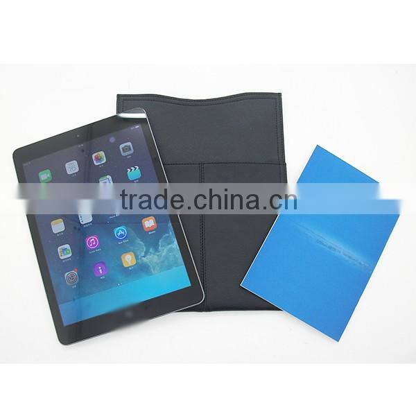 Popular computer bag holder leather bag for Ipad and Iphone