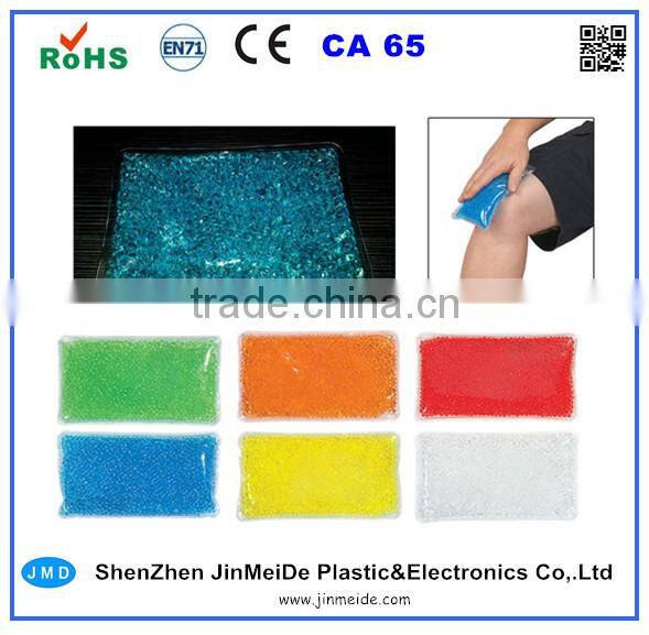 Ice Gel Beads Hot or Cold Pad / Colorful Gel Beads Ice Pack Wholesale