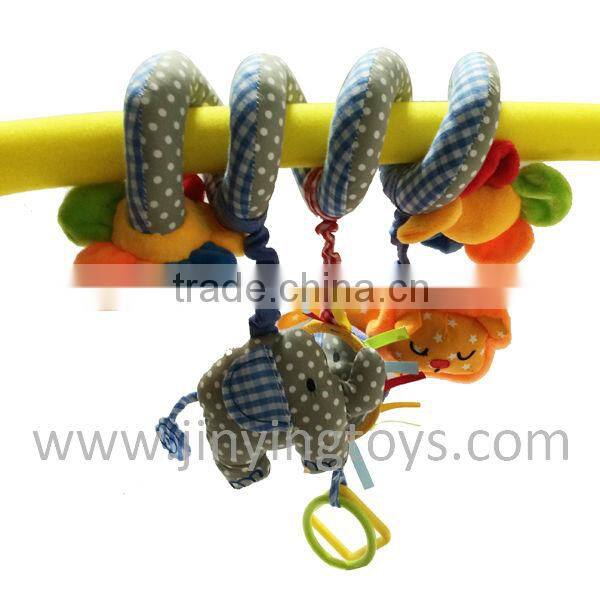 Funny plush products baby bed hanging toy