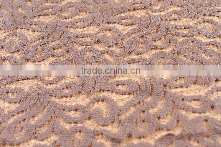 Fabrics supplier Best selling Fancy Knitted new design lace fabric
