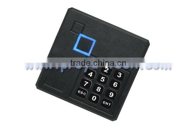 Black color Access control card reader with keypad PY-CR23