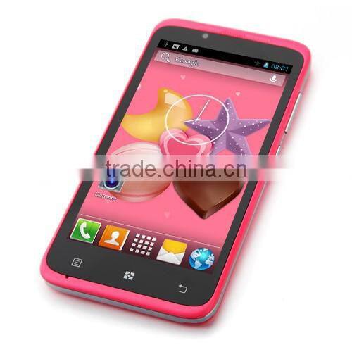 Cheap Android phone S720 4.5" MTK6572 Dual Core Phone 1.2G Hz CPU 854*480 512MB+4G Android 4.2 Card 5" MP Camera