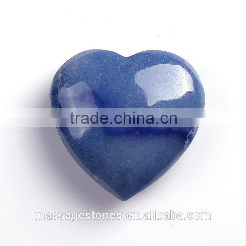 Beautiful Heart Shaped Man-made Turquoise Gemstone as Gift