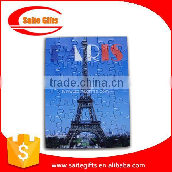 Customized printed educational Paper Magnetic Puzzle