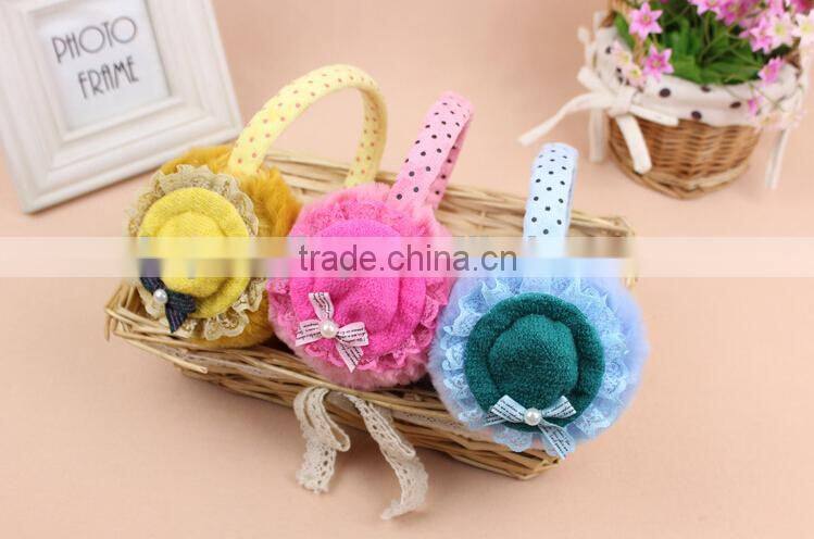 Factory wholesale warm faux fur earmuffs with cheap price